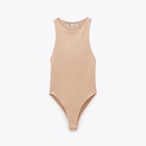 🤍 ZARA HALTER NECK BODYSUIT 🤍